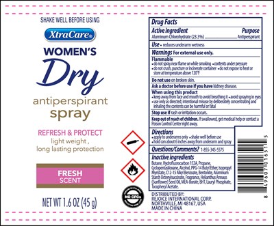 Antiperspirant Dry Spray Lady